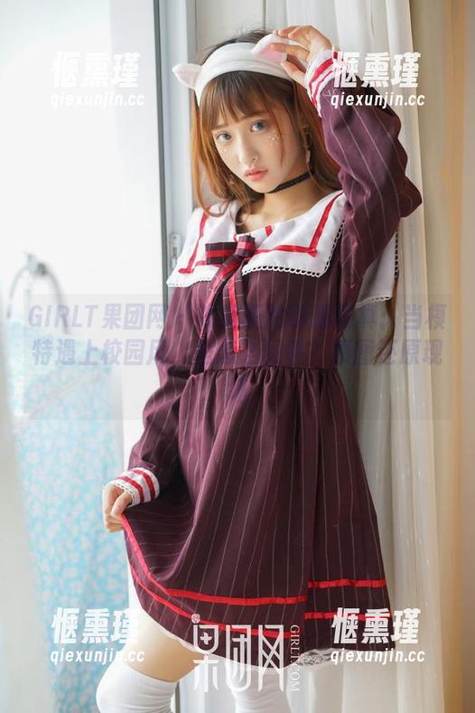 GIRLT果团网-陈迪娅 GIRLT果团网 - 陈迪娅的制服写真:当模特遇上校园风,是怎么回事?原图还原现场