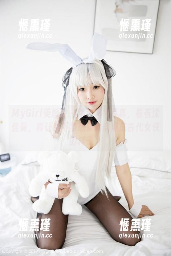 MyGirl美媛馆 - 精选旗袍写真，看着沈佳熹，真让我不禁想象她穿越成古代女侠的样子。
