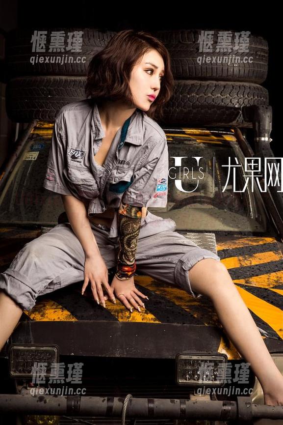 UGirls尤果网-乔依琳 UGirls尤果网 - 开启乔依琳的私拍海边大冒险,海浪是唯一的配角