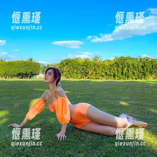 微密圈 - 统计一下，有多少人被就是阿朱啊的夏日清凉写真惊艳到？