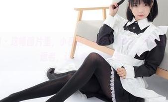 森萝财团 – 这幅图片里，小夜的私拍月下003，深灰就像是个挑逗者，让人舍不得滑走。