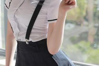 模范学院 – NaNa_baby短裤套图，连我的沙发都在为之疯狂！