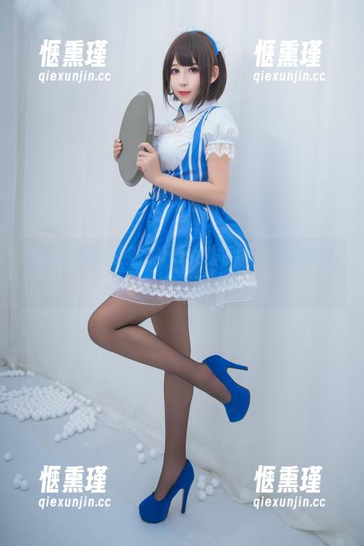 雯粥粥i 难以抗拒的雯粥粥i修女作品集,精选的反差感太强了